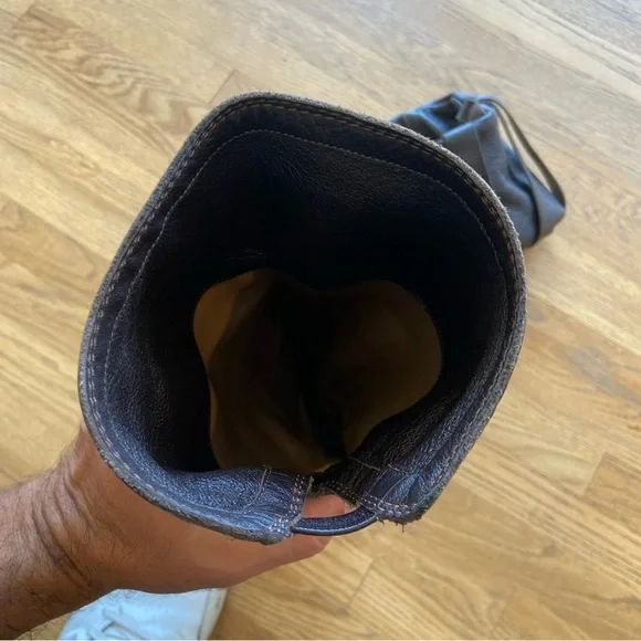 Chloe Erin Prince Leather Buckled Knee High boots size 6 - Picture 14 of 15